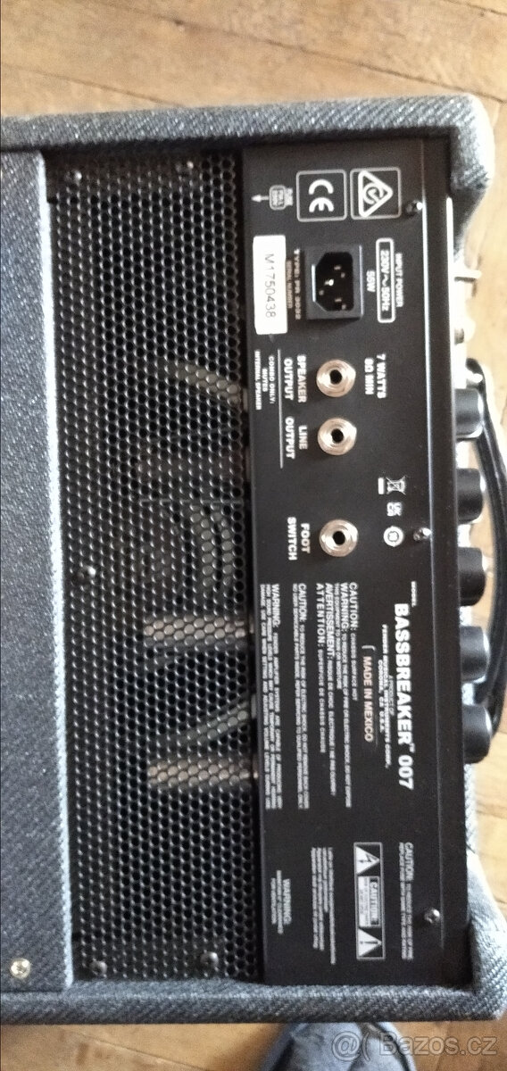 FENDER BASSBREAKER 007 COMBO, kytarové kombo - 3