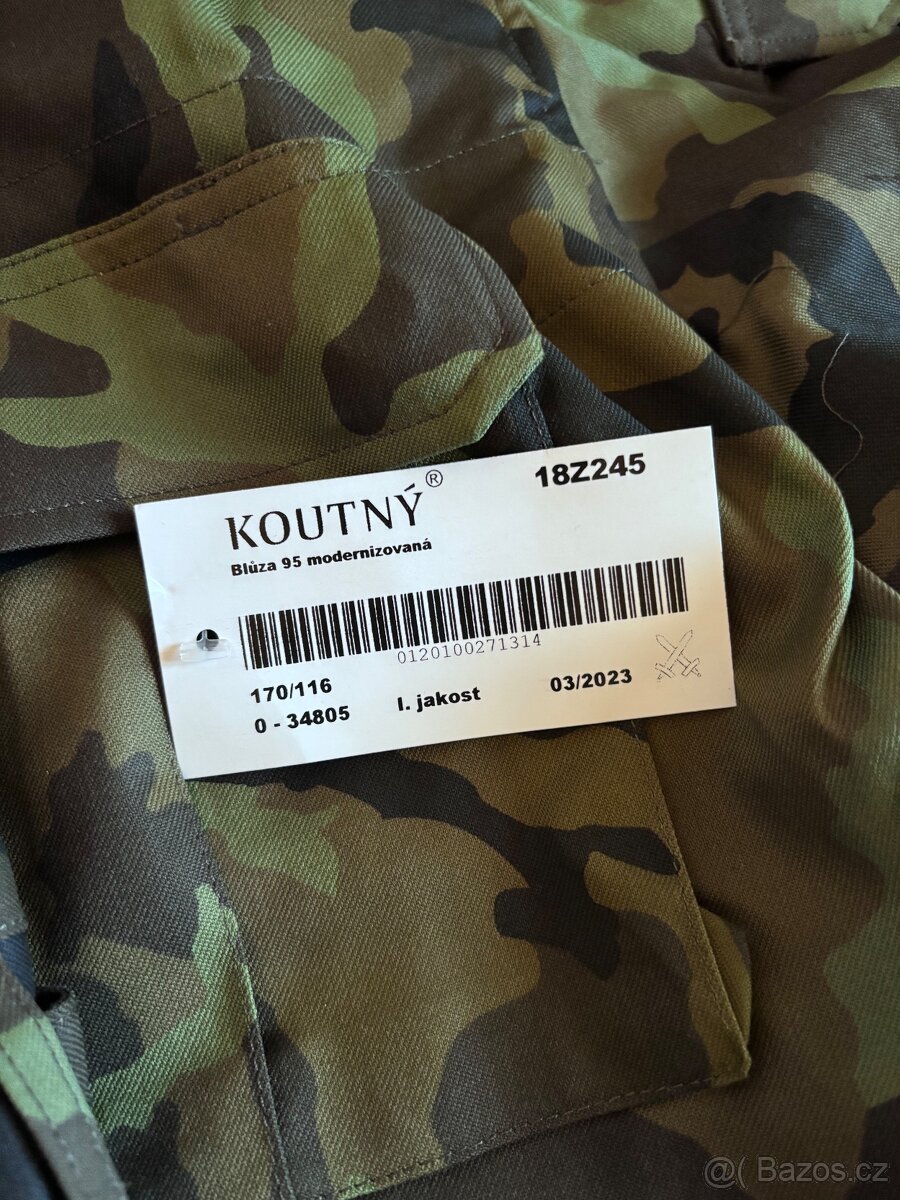 Komplet maskáče vz.95 celoroční - 3