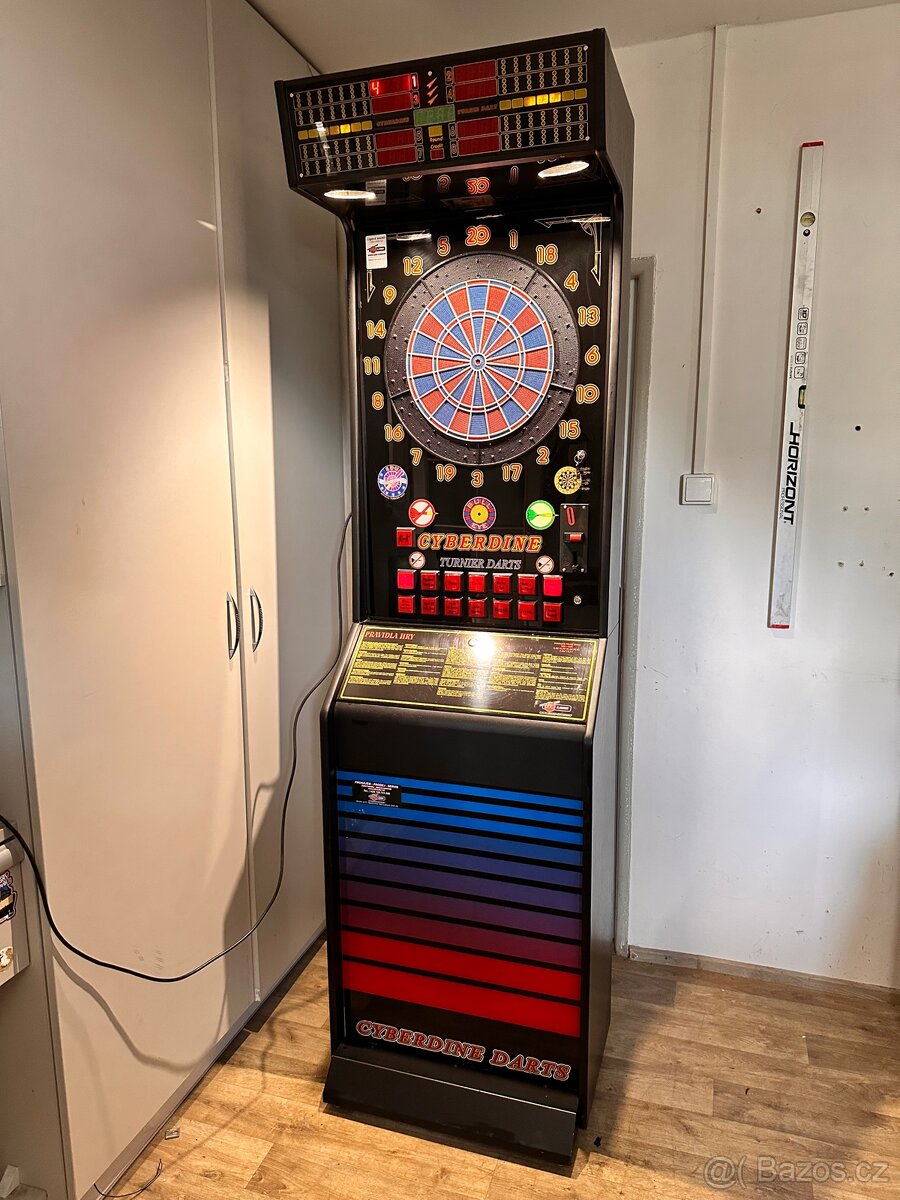 Šipkový automat, šipky, terč - 3