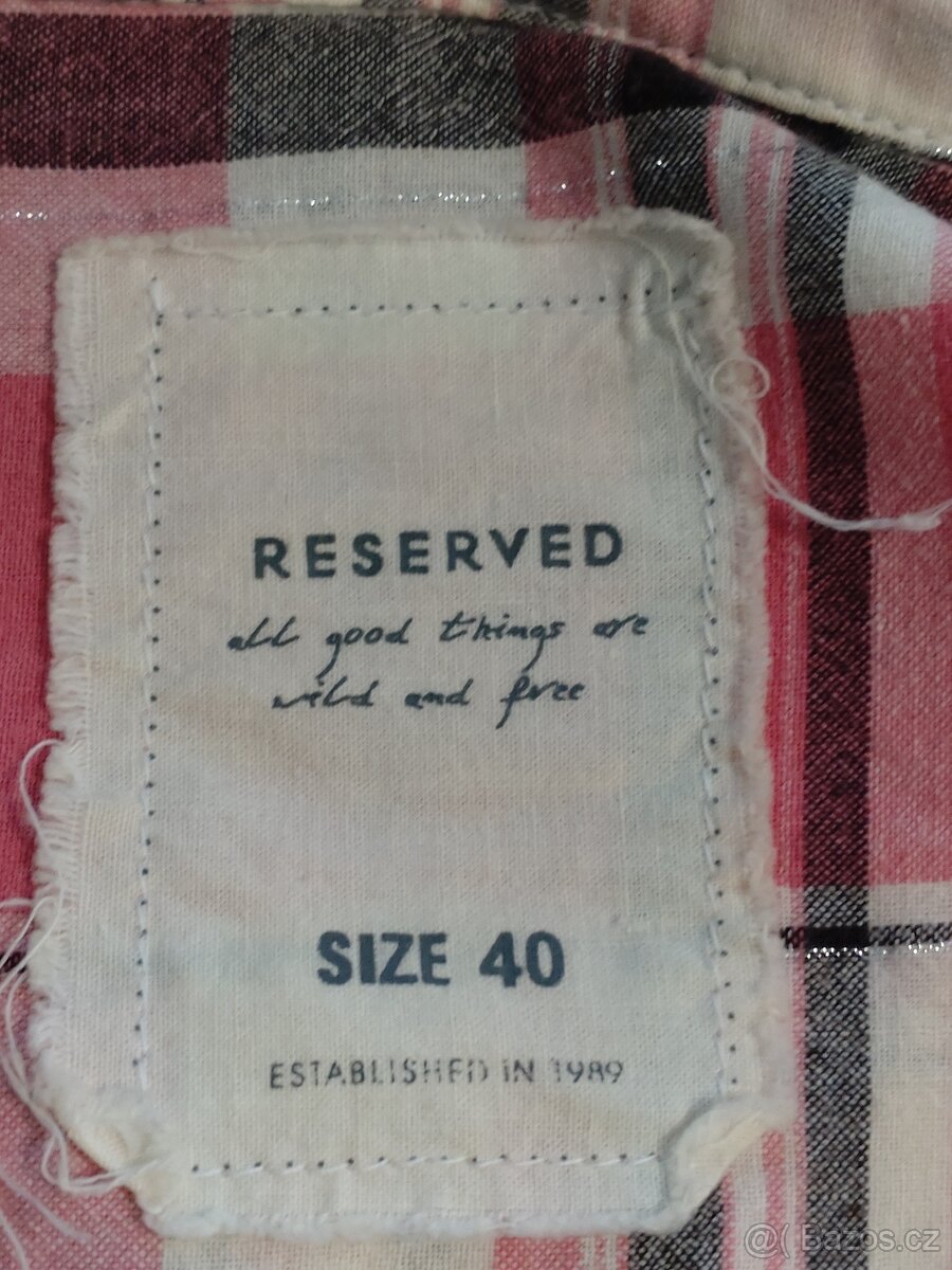 Kostkovaná košile Reserved - 3