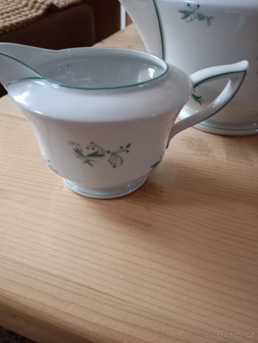 Keramická konvice na čaj a mlíko - 3