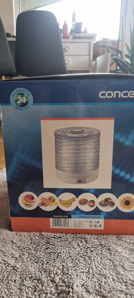 Prodám sušičku ovoce Concept - 3