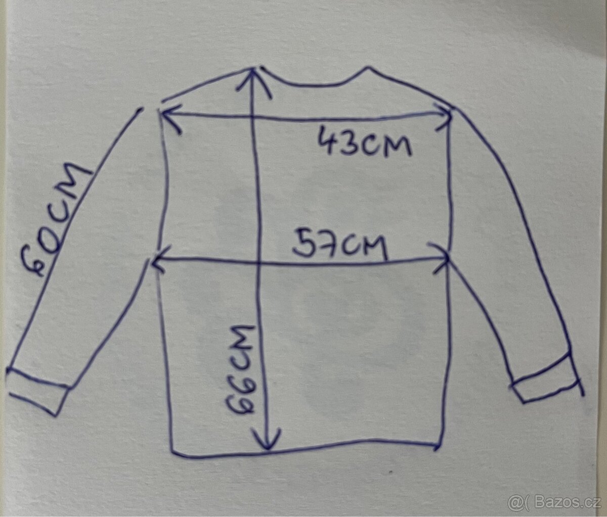 Nenošená mikina M&S, vel.44 - 3