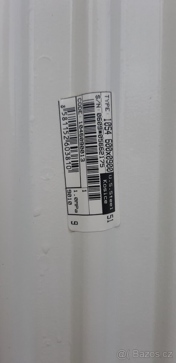 Deskový radiátor 600x900 - 3