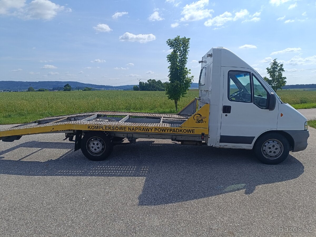 Odtahovka Peugeot boxer 2.8hdi 94kw
