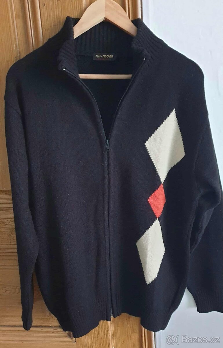 Pánský svetr- rolák - 3