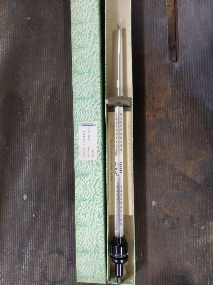 Teploměr 0-120st. i regulační VERTEX - 3