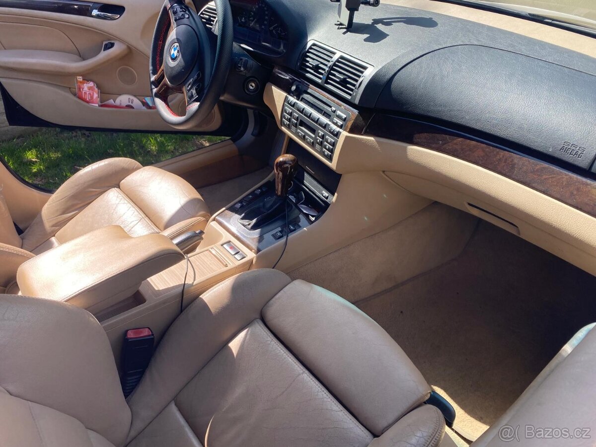 BMW E46 330d, nová automatická převodovka, tažné, Nová STK - 3