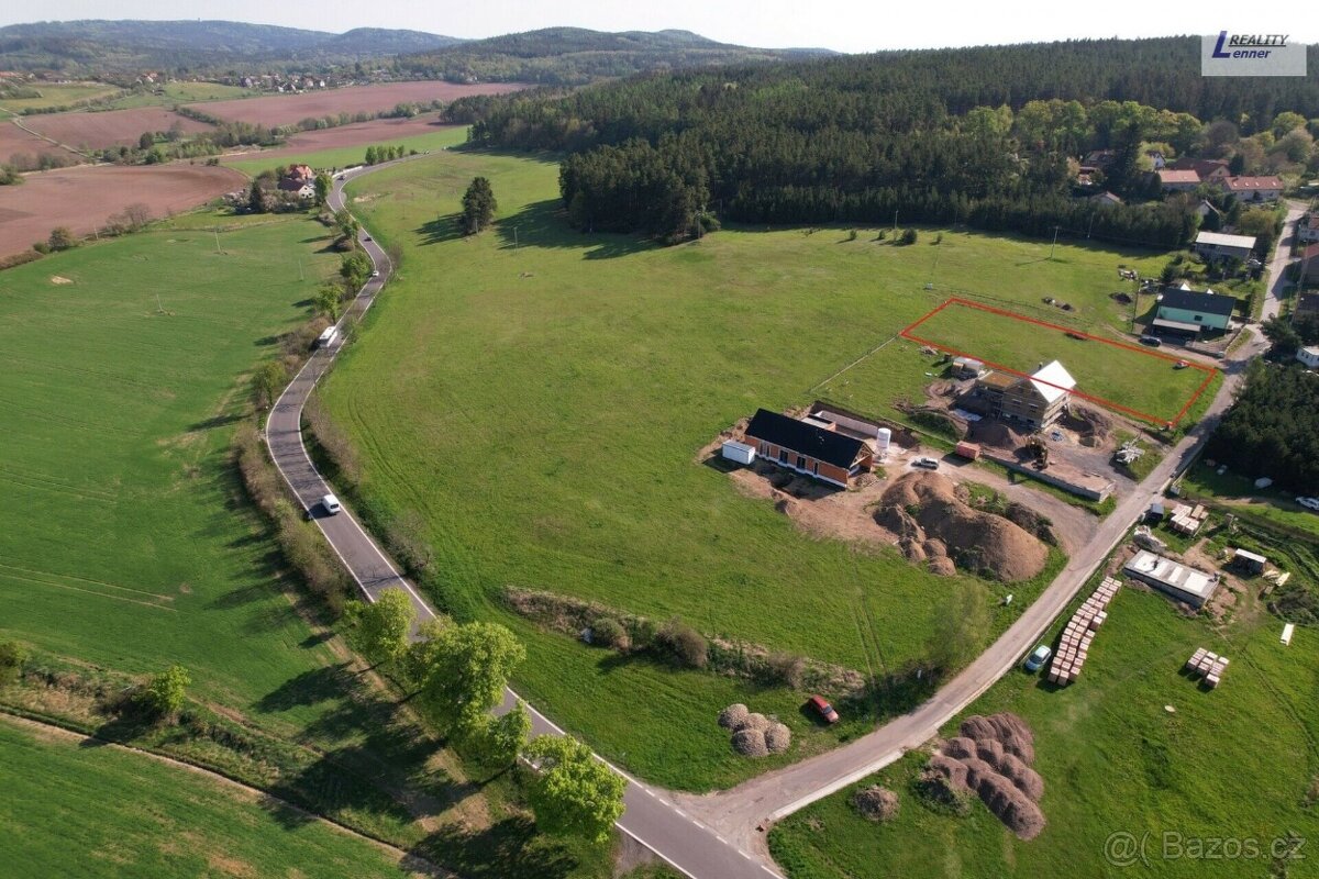 Stavební pozemek 2.183 m2, obec Kardavec, okr. Příbram - 3