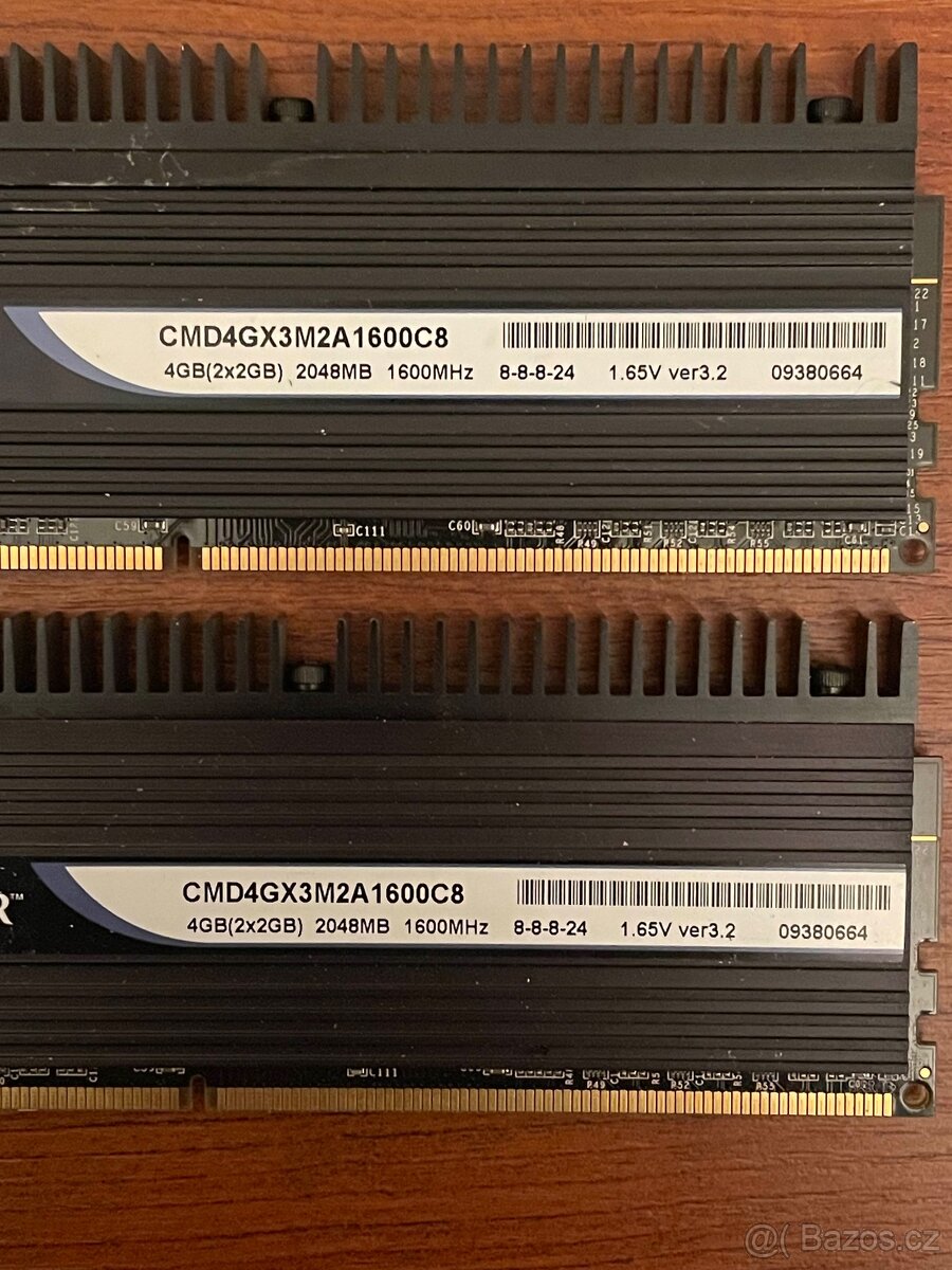 RAM DDR3 pro PC a notebooky – různé kapacity (i herní) - 3