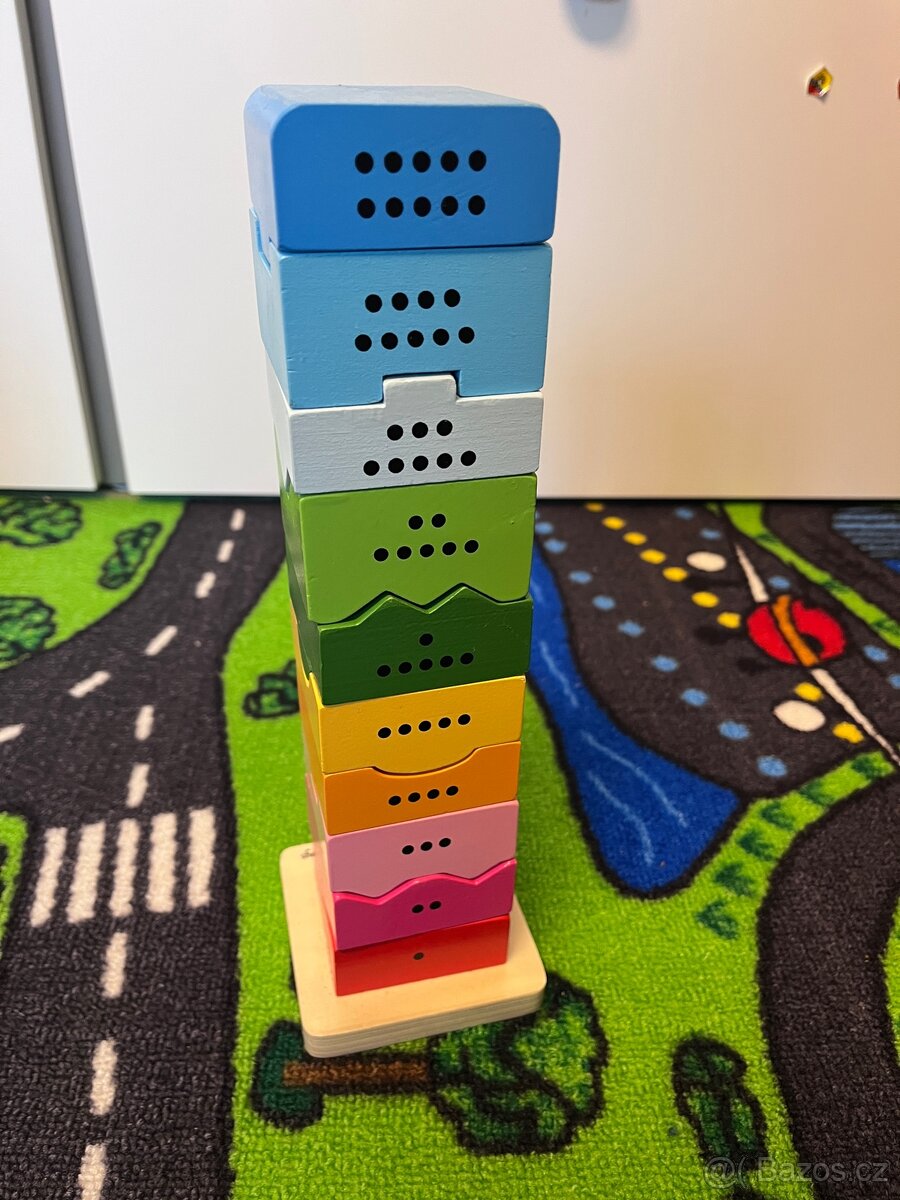 Dřevěná motorická věž - 3