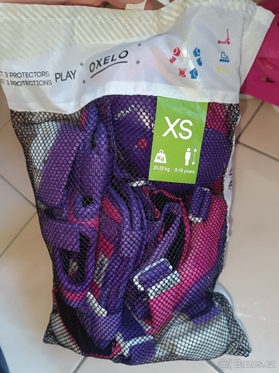 Prodám dívčí rostoucí kolečkové brusle - 3