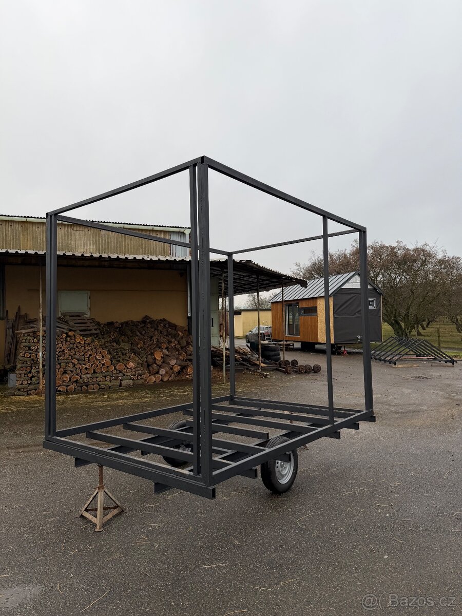 Konstrukce/podvozek Tinyhouse, maringotka, posed - 3