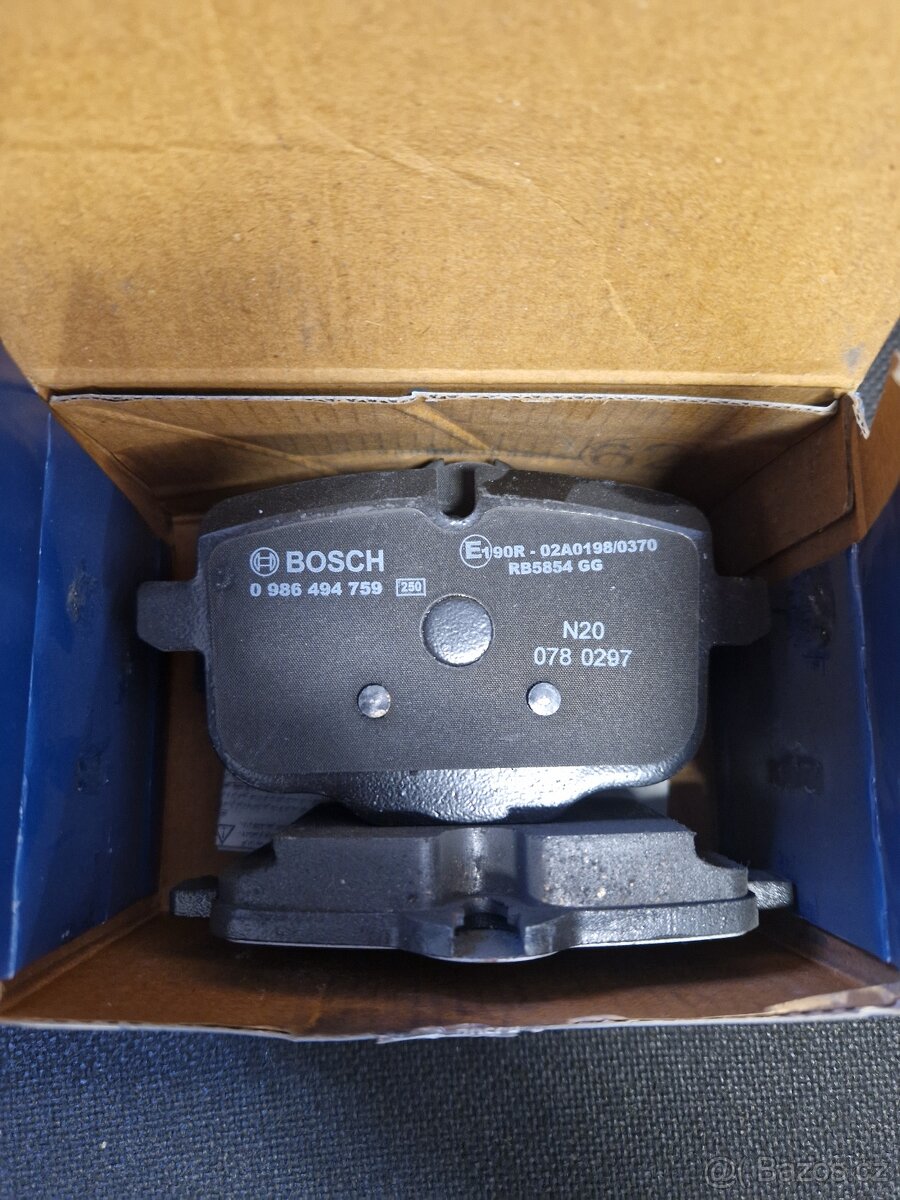 Brzdové obložení zadní - 3