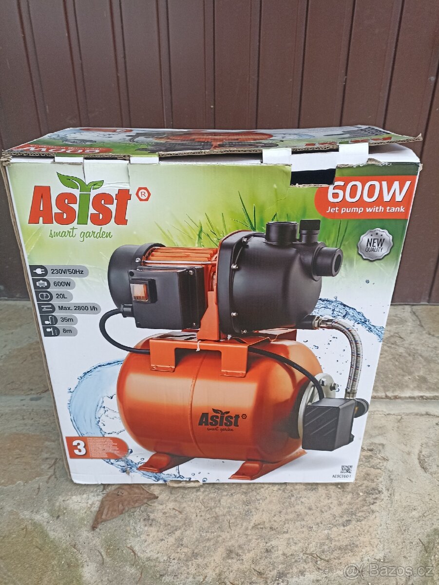 Zahradní vodárna ASIST 600 (NOVÁ) - 3