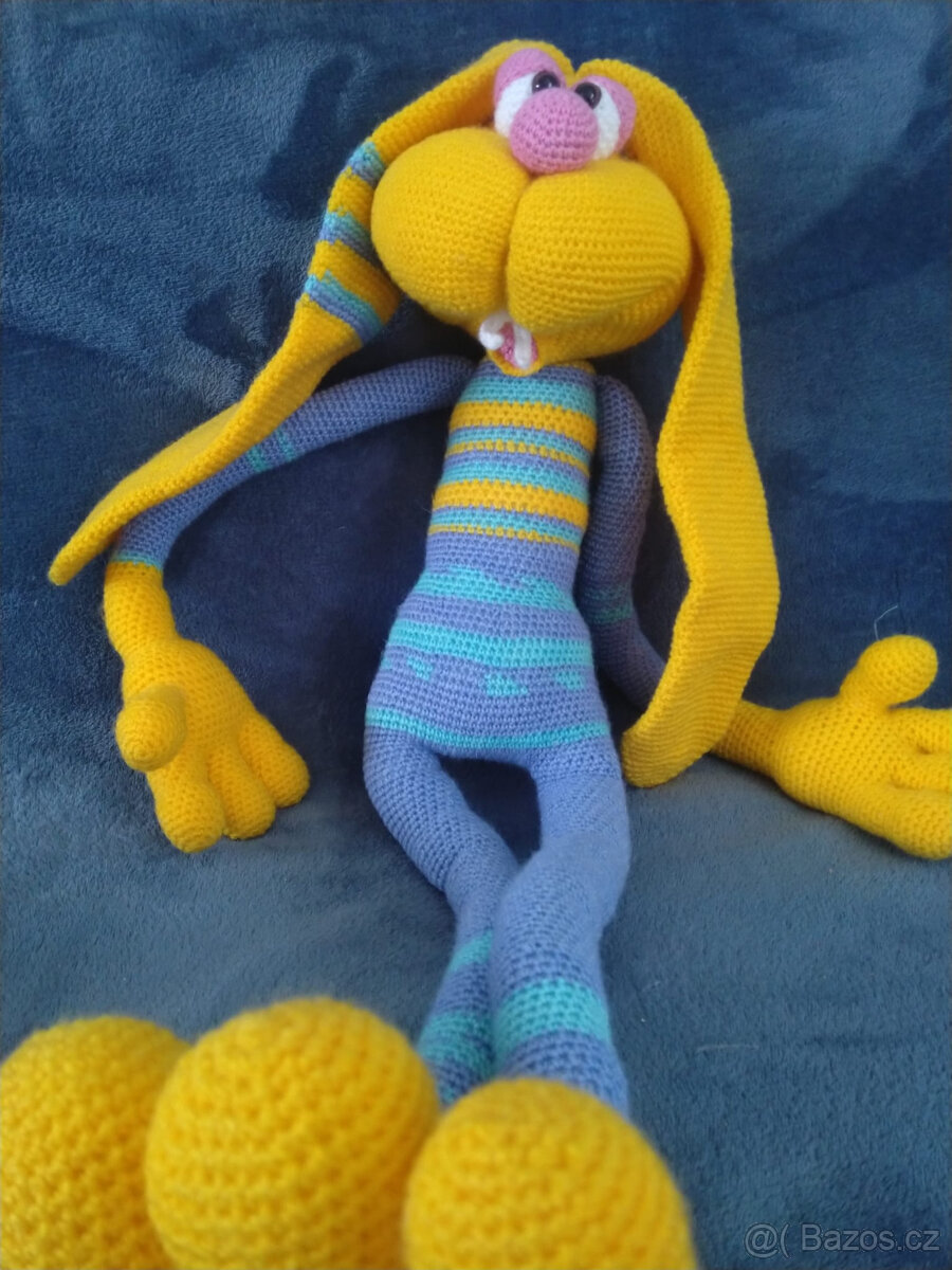 Ručně vyráběné háčkované hračky. - 3