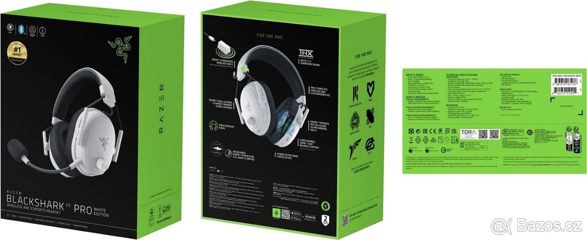 Razer BlackShark V3 Pro - White - 3