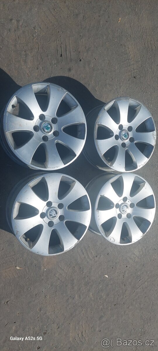 Sada Alu kol 15"16" 5x112 - 3