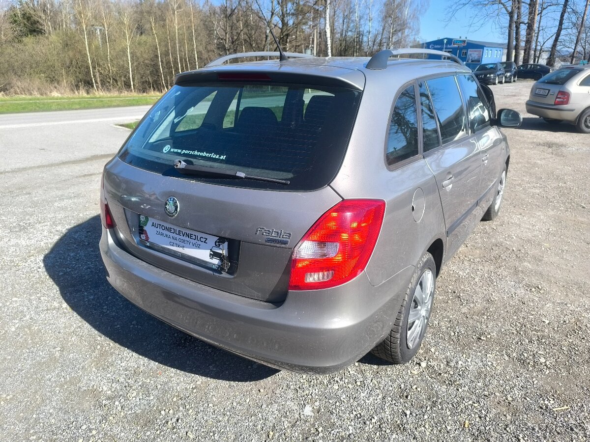 Škoda Fabia, 1,4 63KW,95TKM,SERVISKA,PĚKNÁ - 3