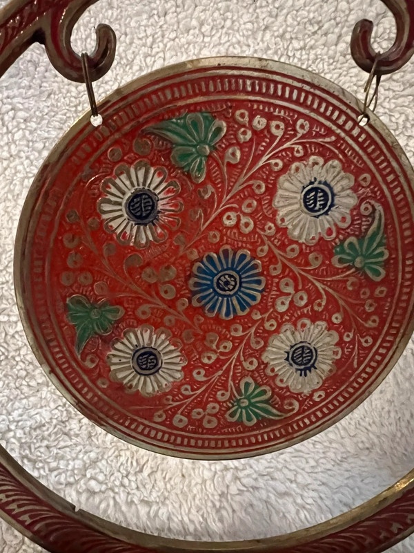 Mosazný zdobený GONG - 3