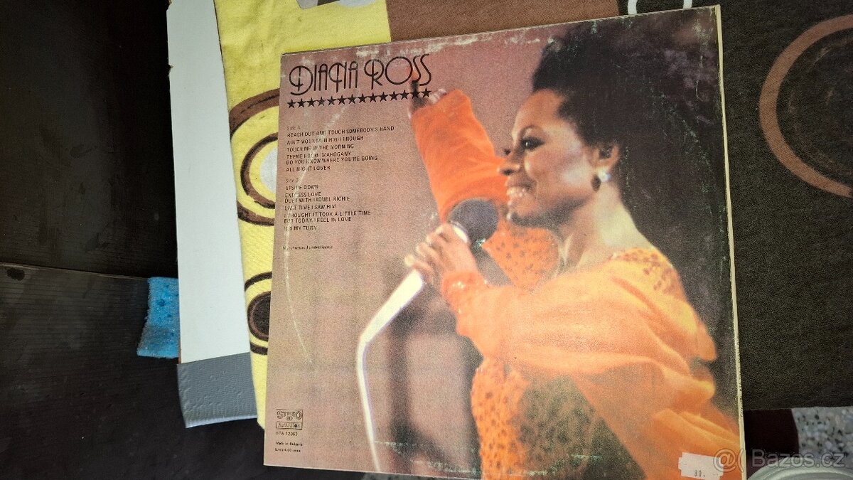 Diana Ross-Diana Ross /Best Of (1987) Bulharské vydání LP - 3