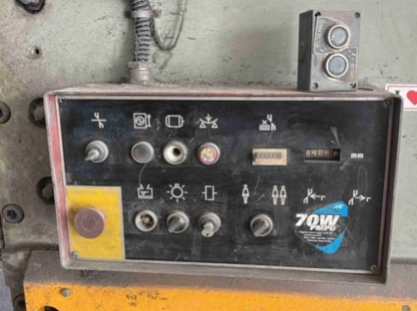 NTA 3150/10 A, tabulové nůžky z 1981 - 3