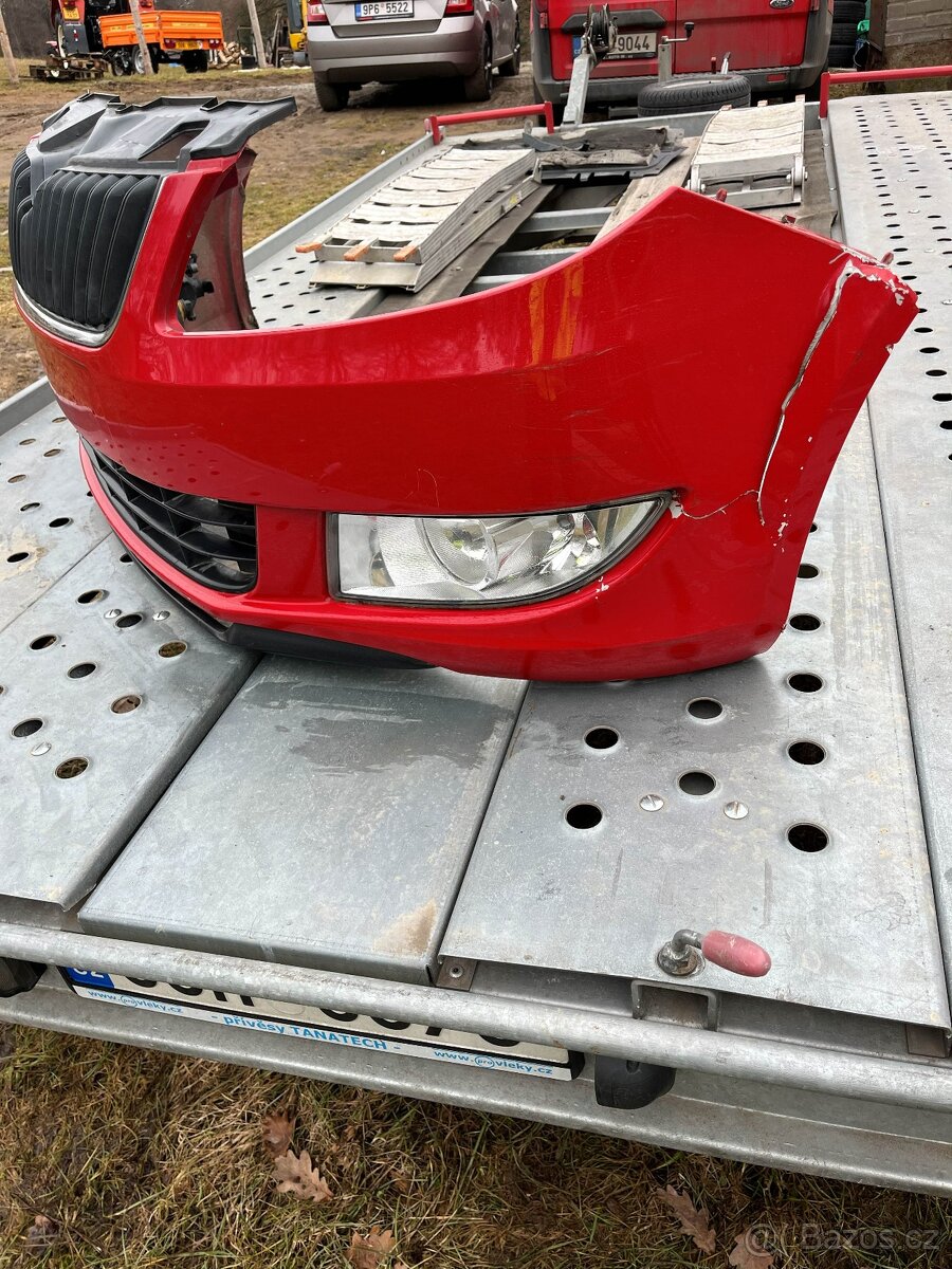 škoda fabia II přední nárazník - 3