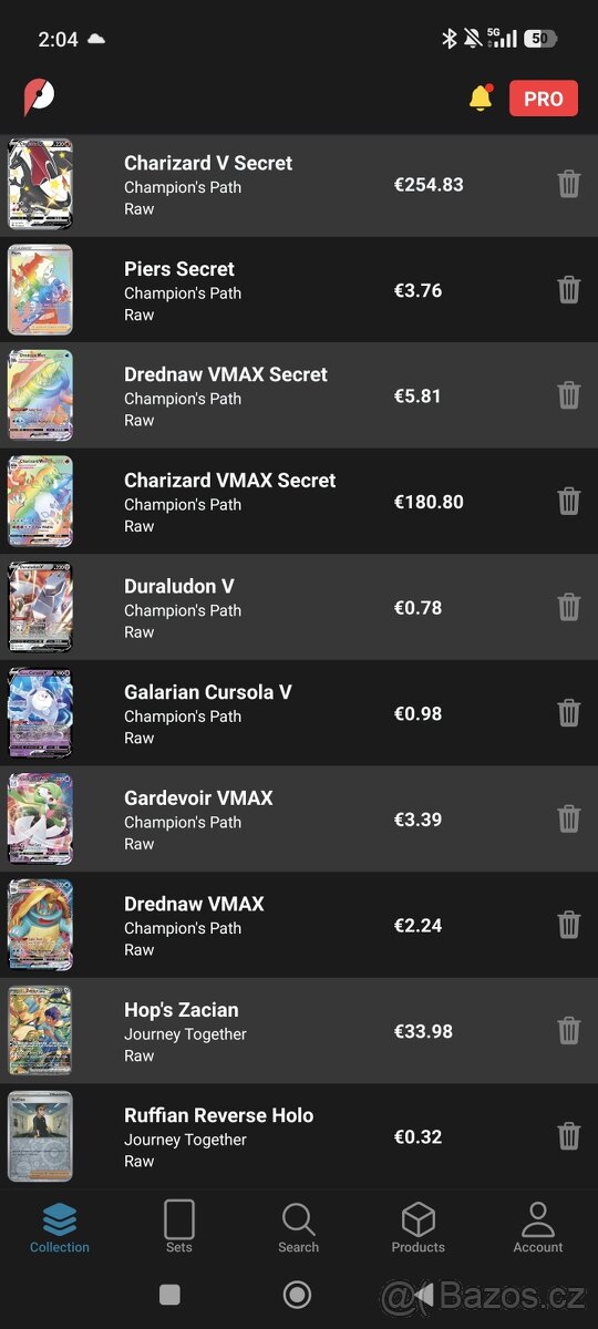 Sháním tyto Pokémon TCG karty. - 3