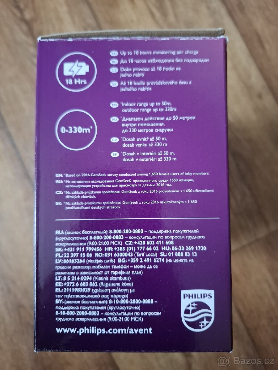 Dětská chůvička Philips Avent SCD711 - 3