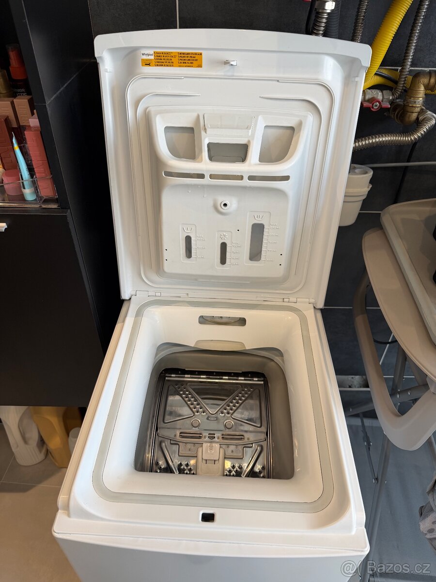 Vrchom plnená práčka Whirpool TDLR 6040L EU/N - 3