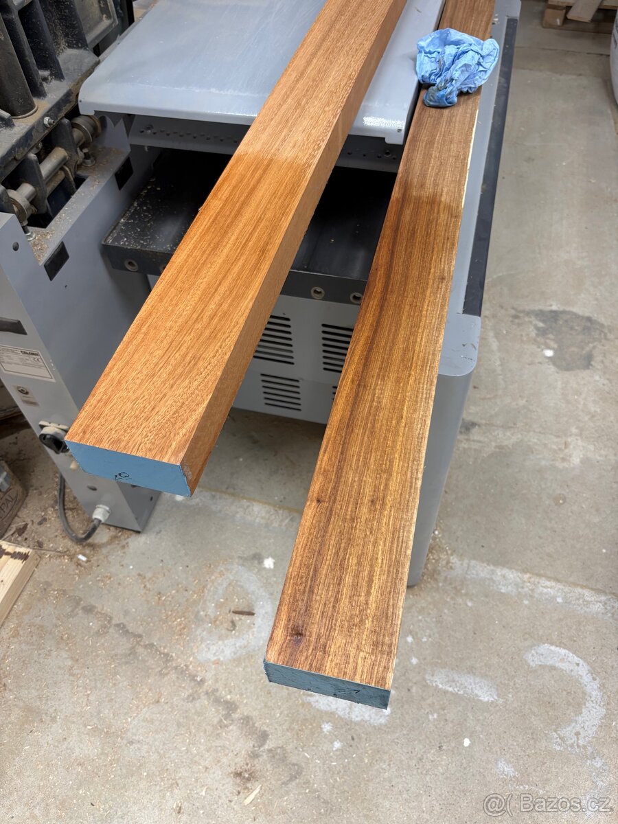 Exotické dřevo Magahon + teak truhlářské řezivo - 3