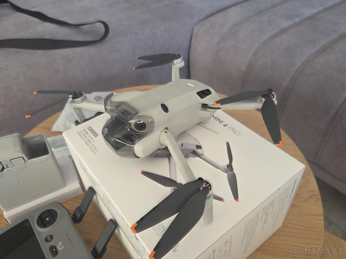DJI Mini 4 Pro Fly More Combo RC2 + ZÁRUKA + Care refresh - 3