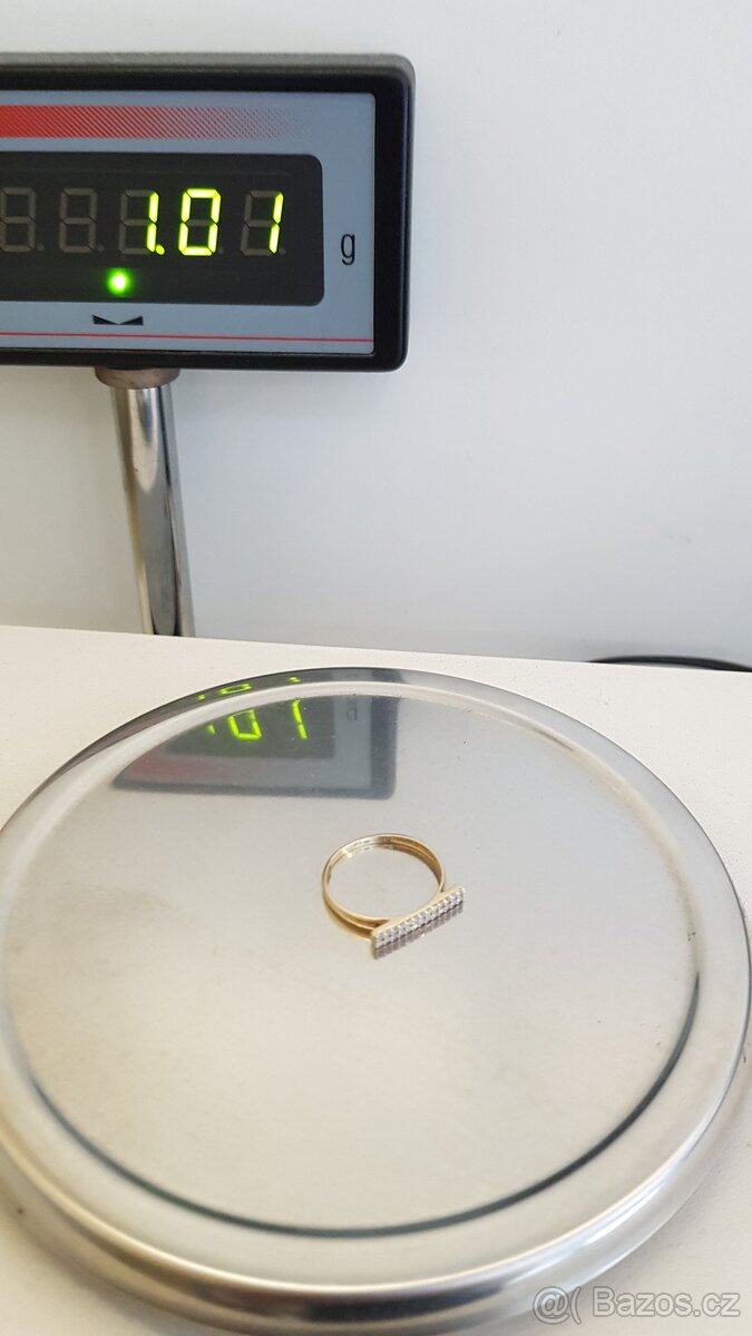 Prsten zlatý 14K - 3