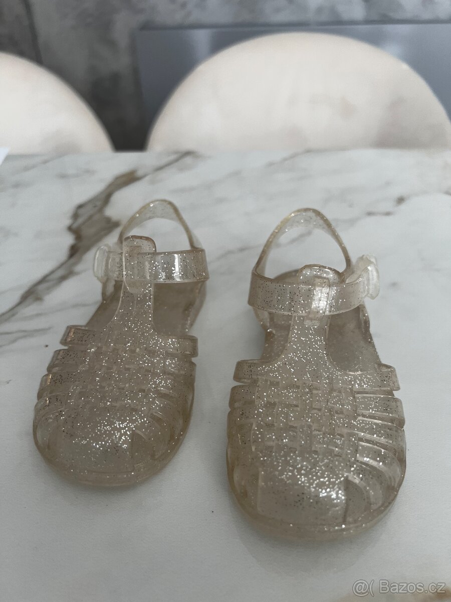 Krásné třpytivé botičky do vodičky, vel.24 - 3