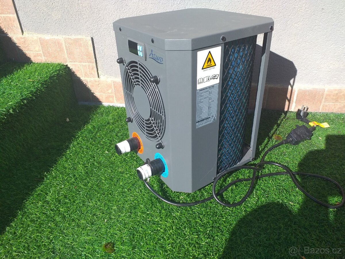 Prodám bazénové tepelné čerpadlo AZURO - 3