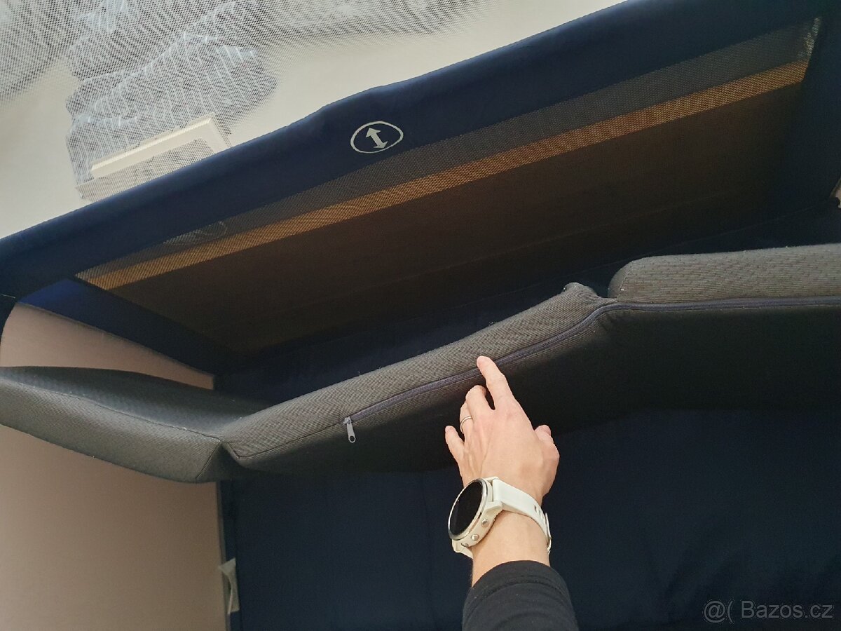 Cestovní postýlka G mini s matrací a vložkou pro miminko - 3