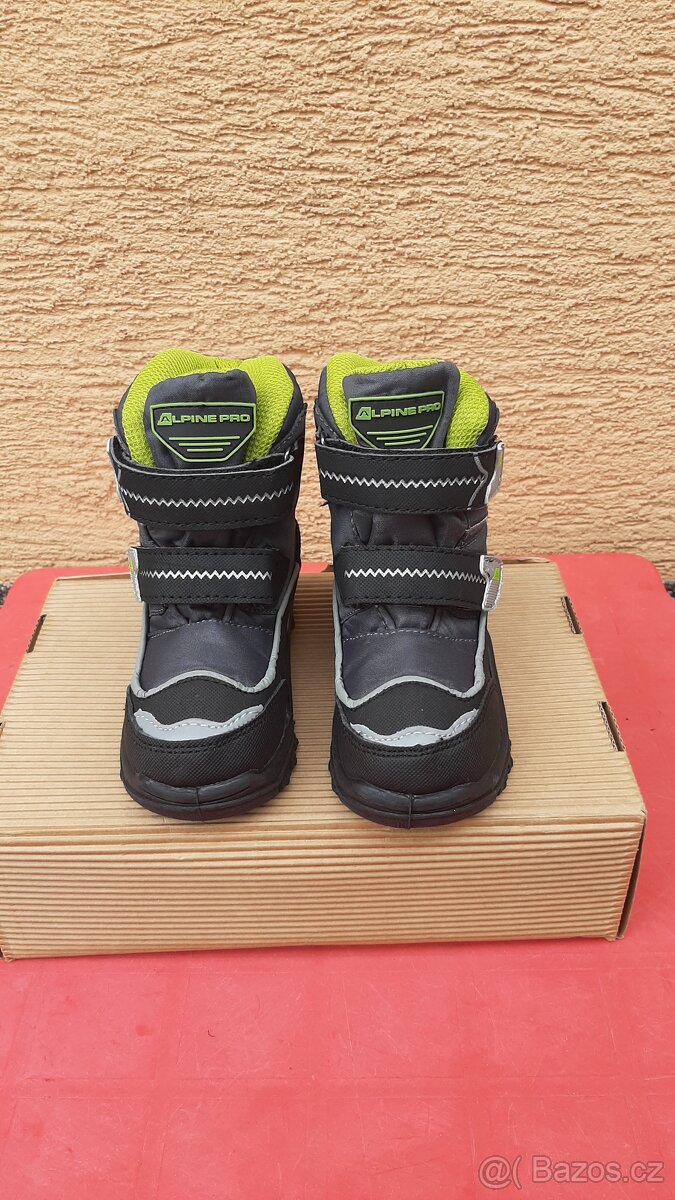 NOVÉ - Dětské zimní boty Alpine Pro vel. 22 - 3