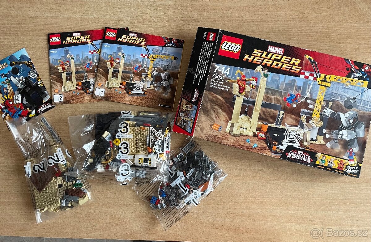 LEGO® Super Heroes 76037 Superzlosynové Rhino a Sandman - 3