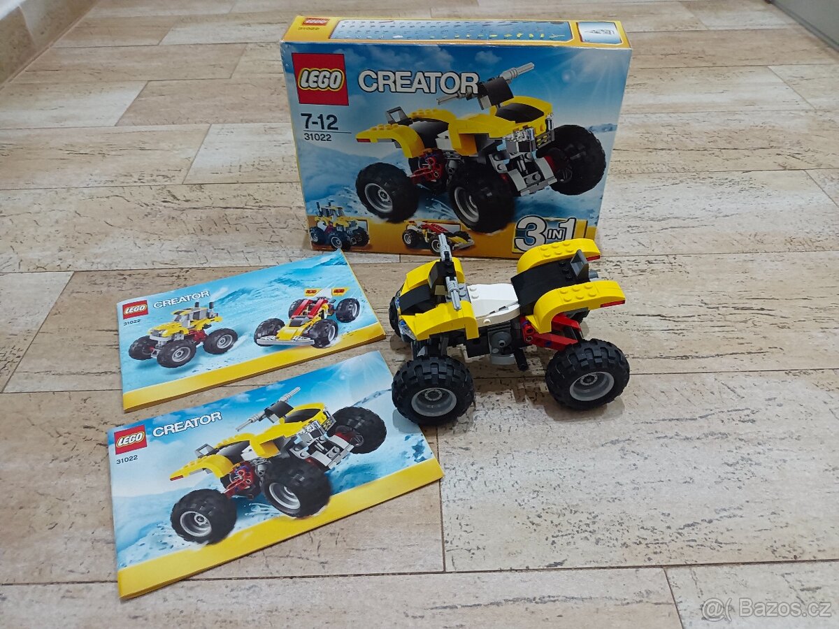 Lego Creator 31022 Turbo čtyřkolka - 3