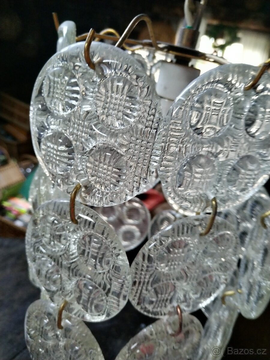 Jedinečný retro lustr - 3