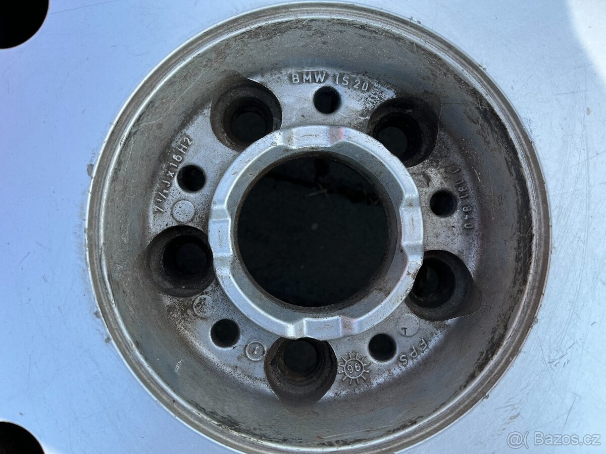 4x alu disky BMW 5x120 R16, letní pneu - 3