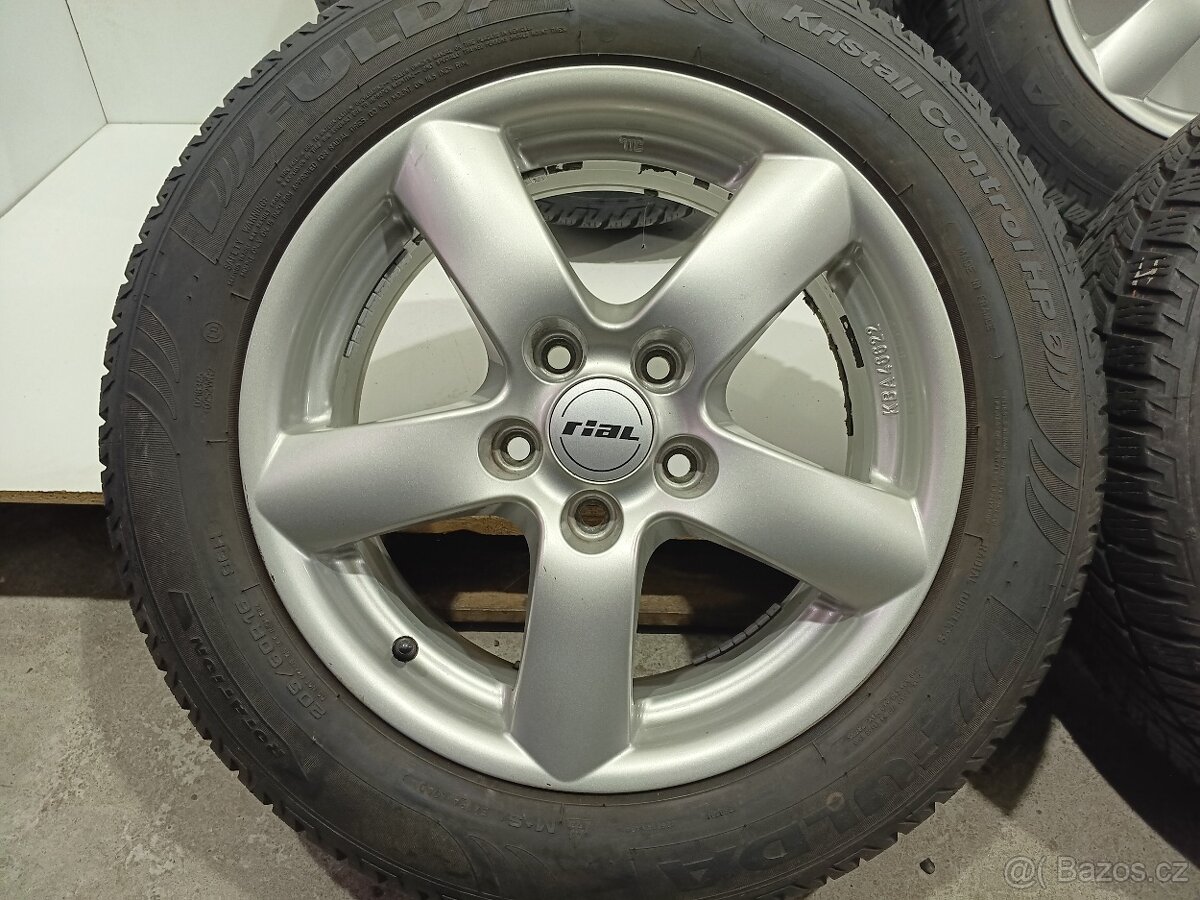 Zimní alu kola 5x112 R16 pneu 205/60/16 Fulda - 3