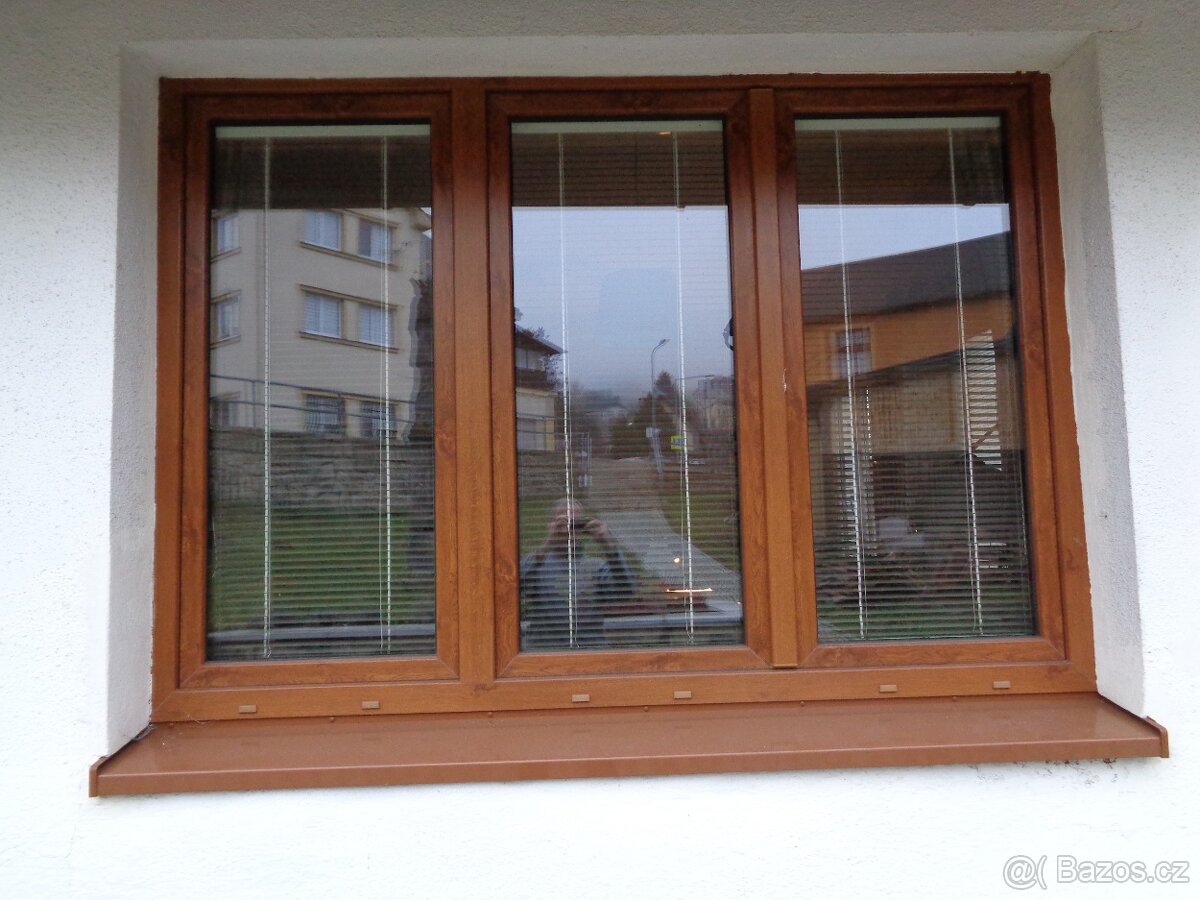 Plastová okna dvojsklo pětikomora - 3