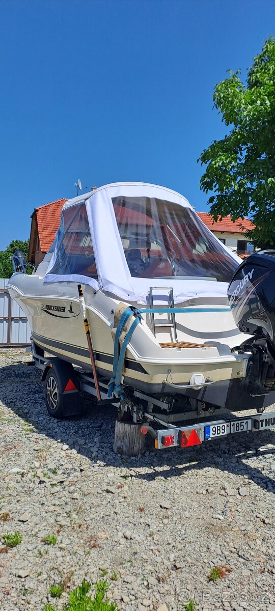 Kajutová loď Quicksilver 620 Cruiser + Mercury 115hp EFI - 3