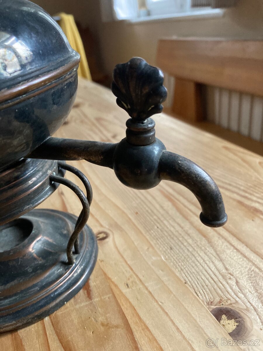 starožitná čajová konvice - 3