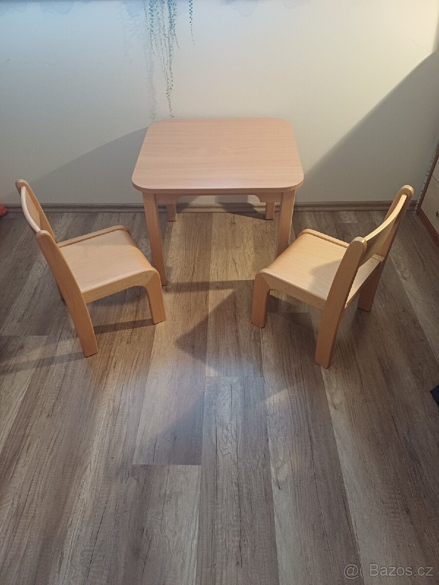 Dětký stolek Maty + dvě dětské židle - 3