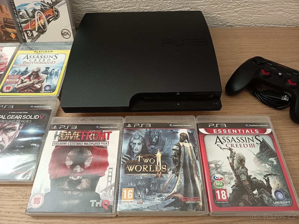 Ps3 Slim (160GB) + 12 Her - 3