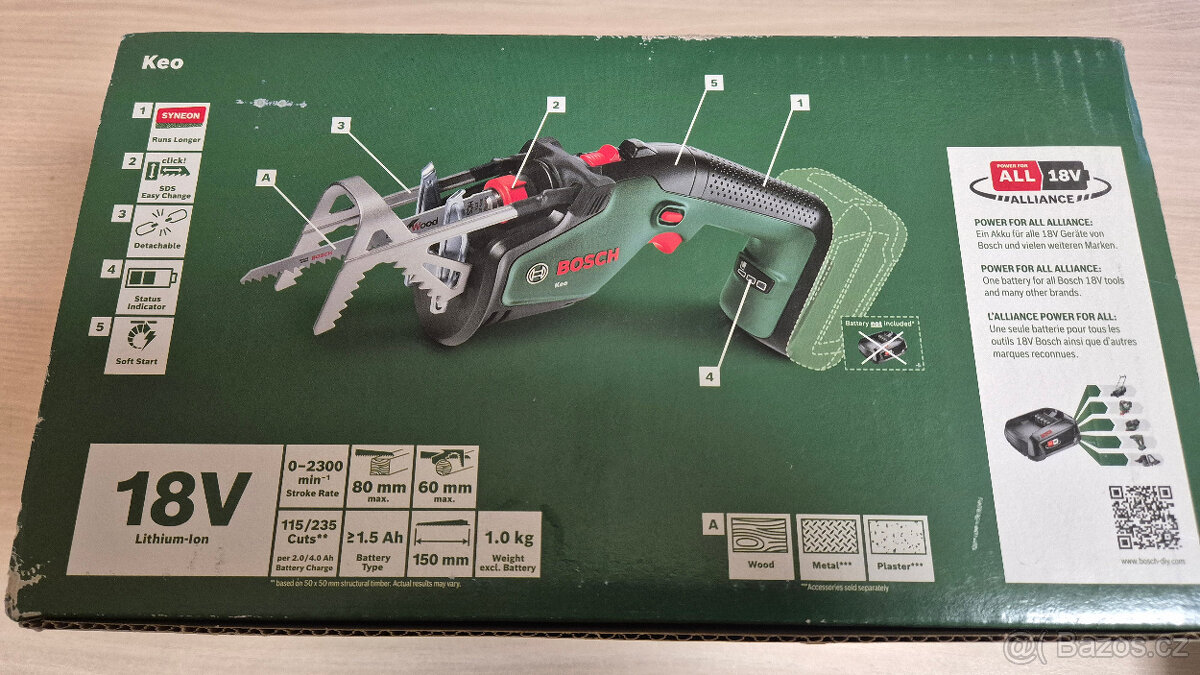 BOSCH pila KEO ocaska - 3