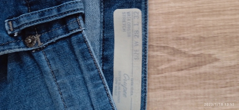 Originál rifle Diesel Industry Stretch. - 3