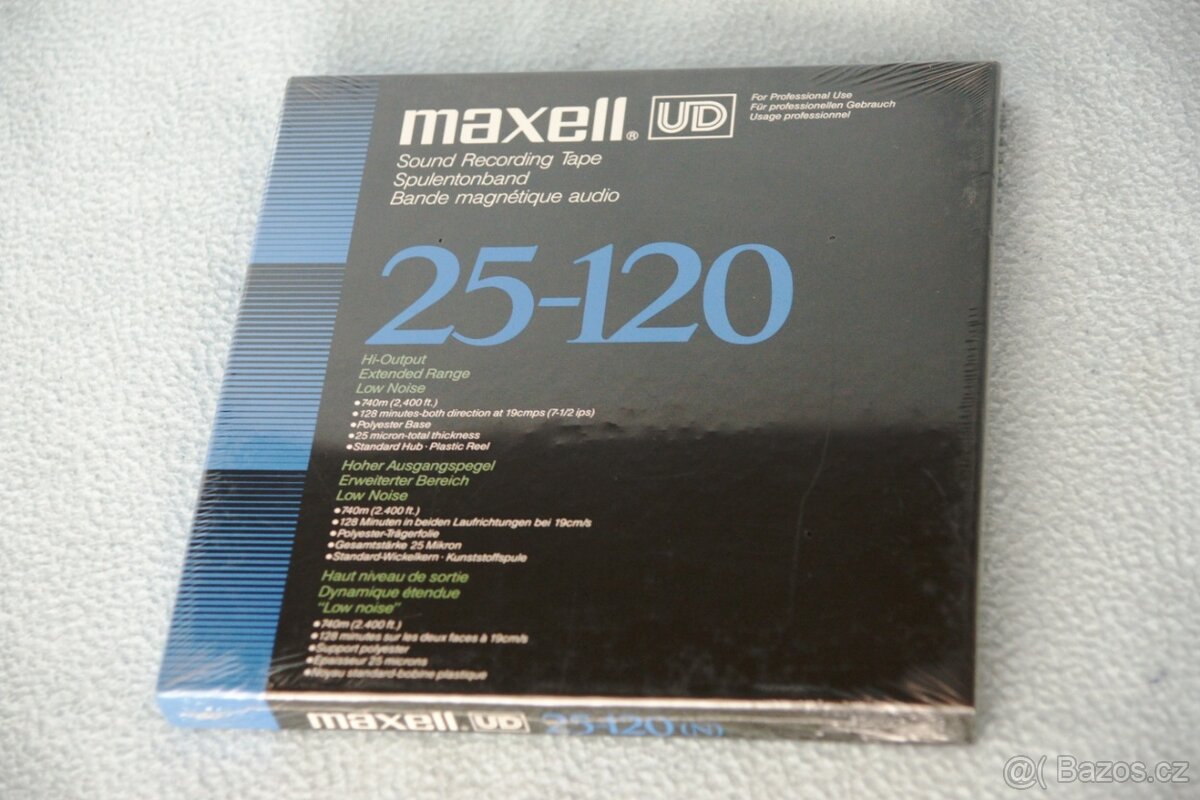 Maxell UD 25-90 (sealed), Hi-Output, Extended Range - 3
